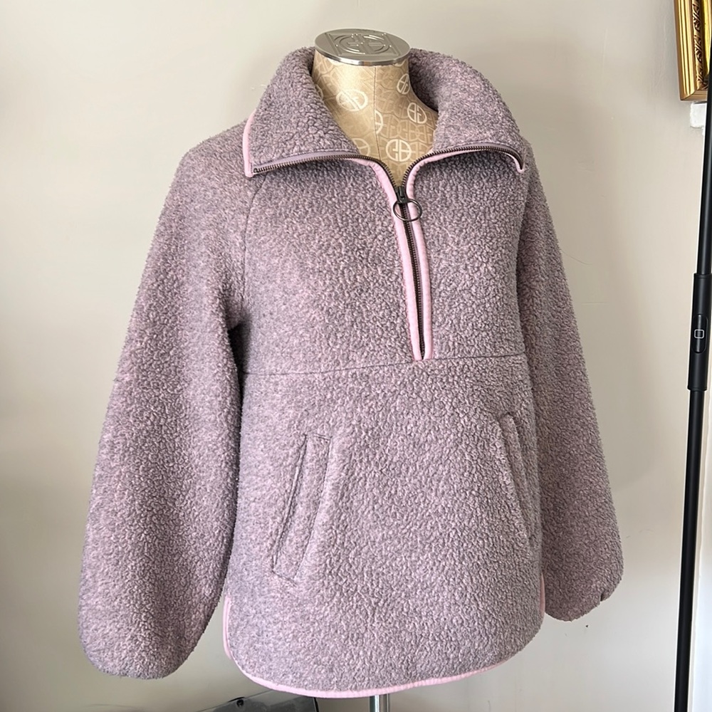 EUC Madewell Polartec® Fleece Half-Zip Jacket